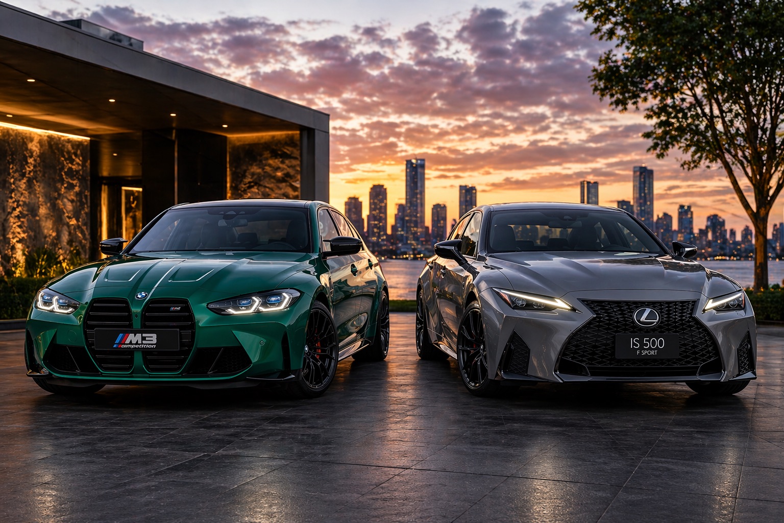 2024 BMW M3 Competition vs 2023 Lexus IS500 F Sport