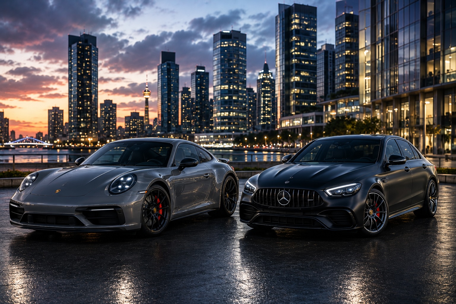 2023 Porsche 911 Carrera GTS vs 2023 Mercedes-AMG C63 S E Performance